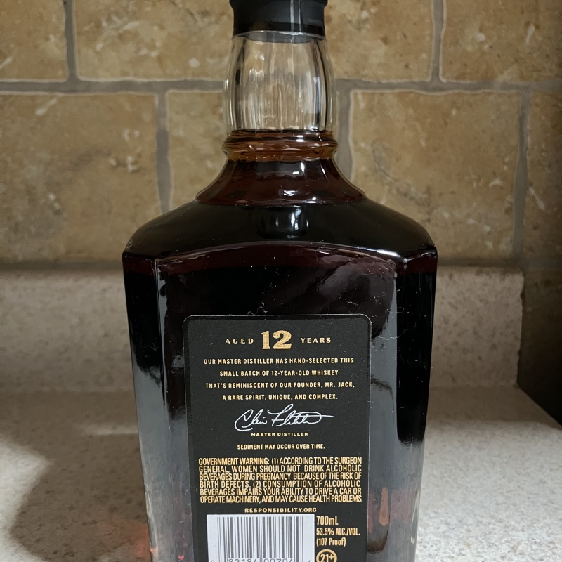 Jack Daniel’s 12 Year Batch 2