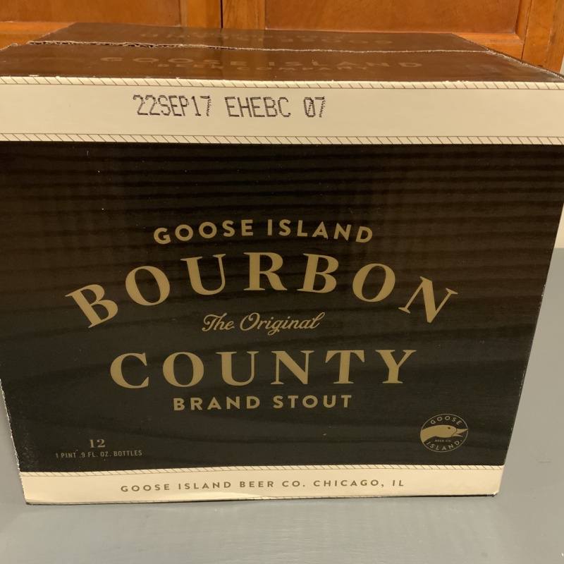 2017 Goose Island / Bourbon County BCBS  Half Case