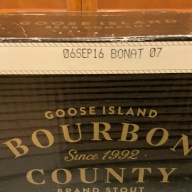 2016 Goose Island / Bourbon County BCBS  Half Case