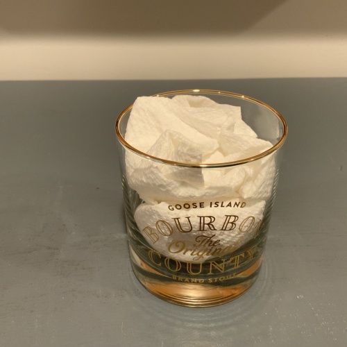 2025 Goose Island Bourbon County Brand Stout Glass