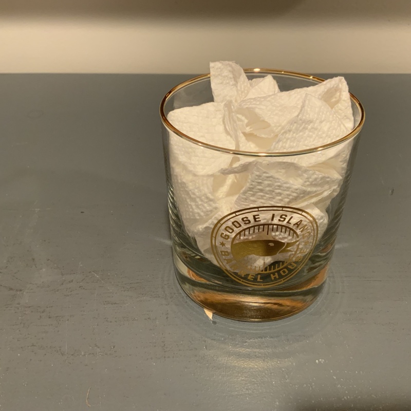 2025 Goose Island Bourbon County Brand Stout Glass