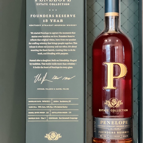 Penelope Estate Collection 13-Year Bourbon Founders Reserve