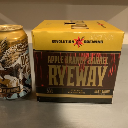 Revolution Deep Wood 2025 Apple Brandy Ryeway Four-Pack