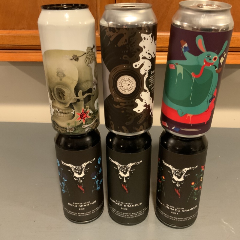Goose Island, Revolution /Half Acre Collaboration, Werk Force and Old Irving Brewing Lot