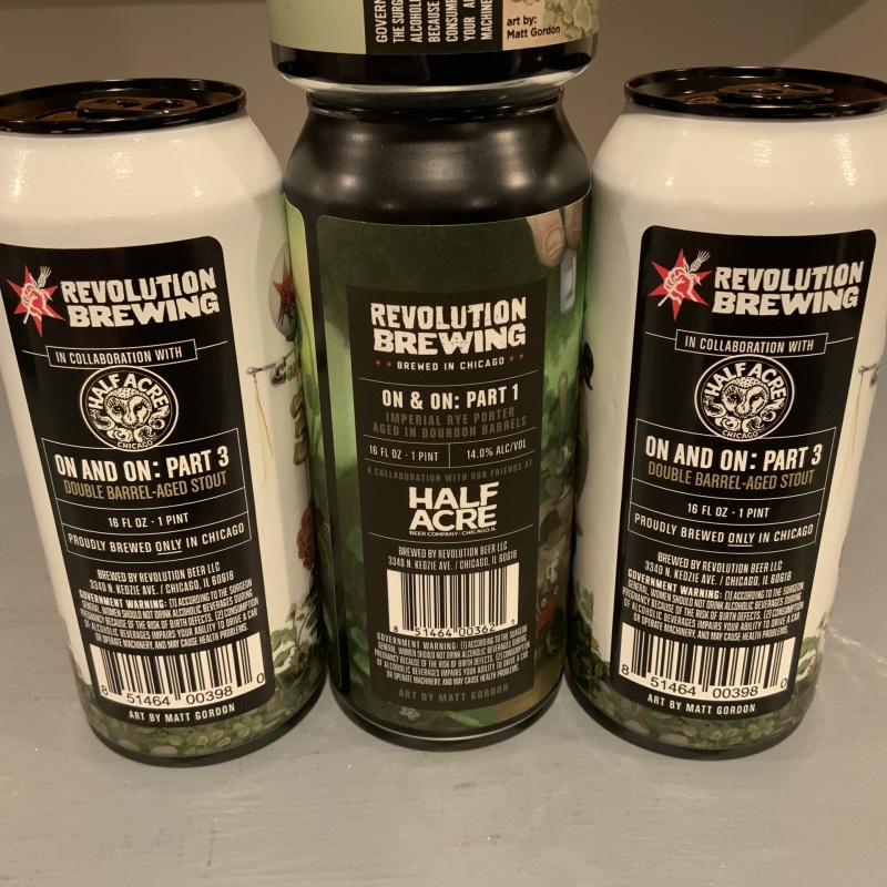 Revolution/Half Acre Collaboration Lot