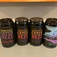Half Acre  2022 Double Barrel Benthic, 2023 Double Barrel Catch Hell and 2026 Double Barrel Catch Hell
