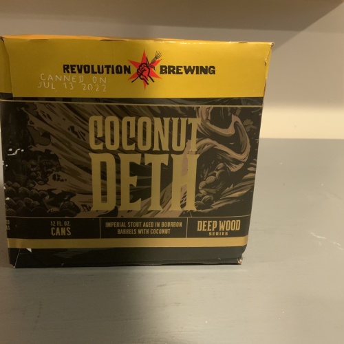 2022 Revolution Deep Wood  Series  Coconut Deth