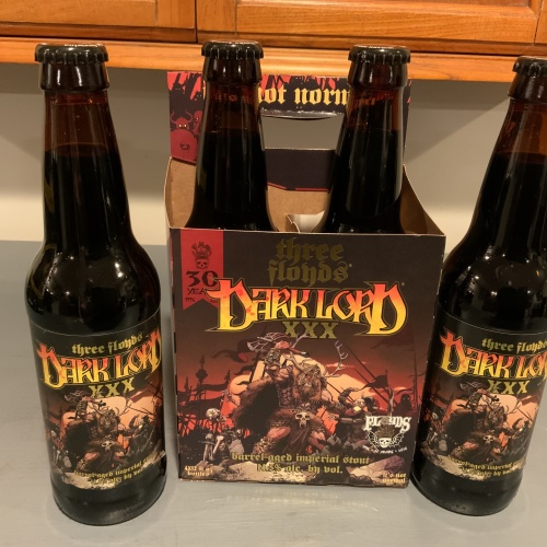 30 year Anniversary XXX Dark Lord / Three Floyds Limited Edition Release 4 pack
