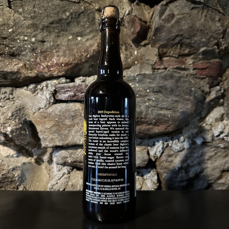 Sierra Nevada Bourbon Barrel Aged Bigfoot Barleywine BA (2015)