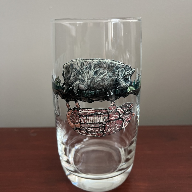 Burial Pig Glass