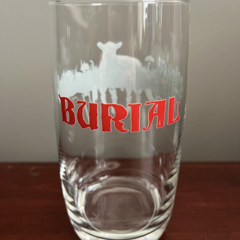 Burial Lamb Glass