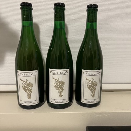 Cantillon Vigneronne x3