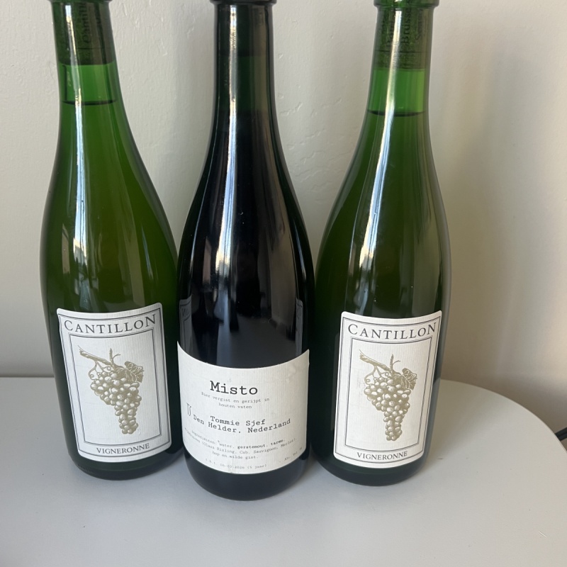 Cantillon Vigneronne x2, Tommie Sjef Misto x1