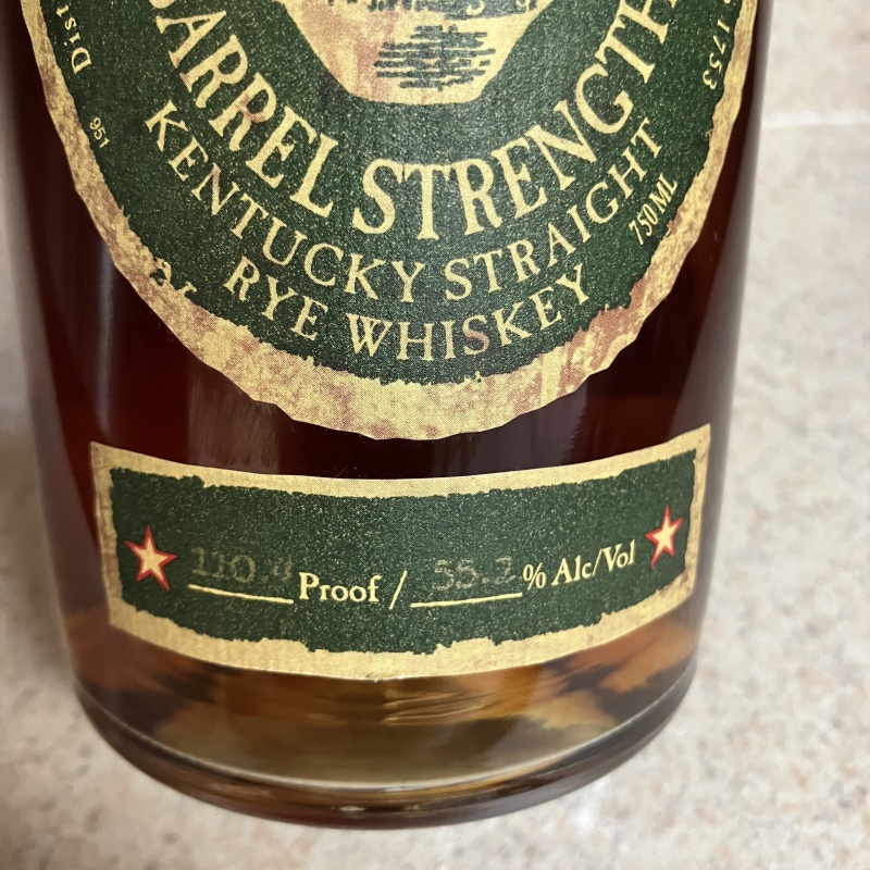 Michters Barrel Strength Rye