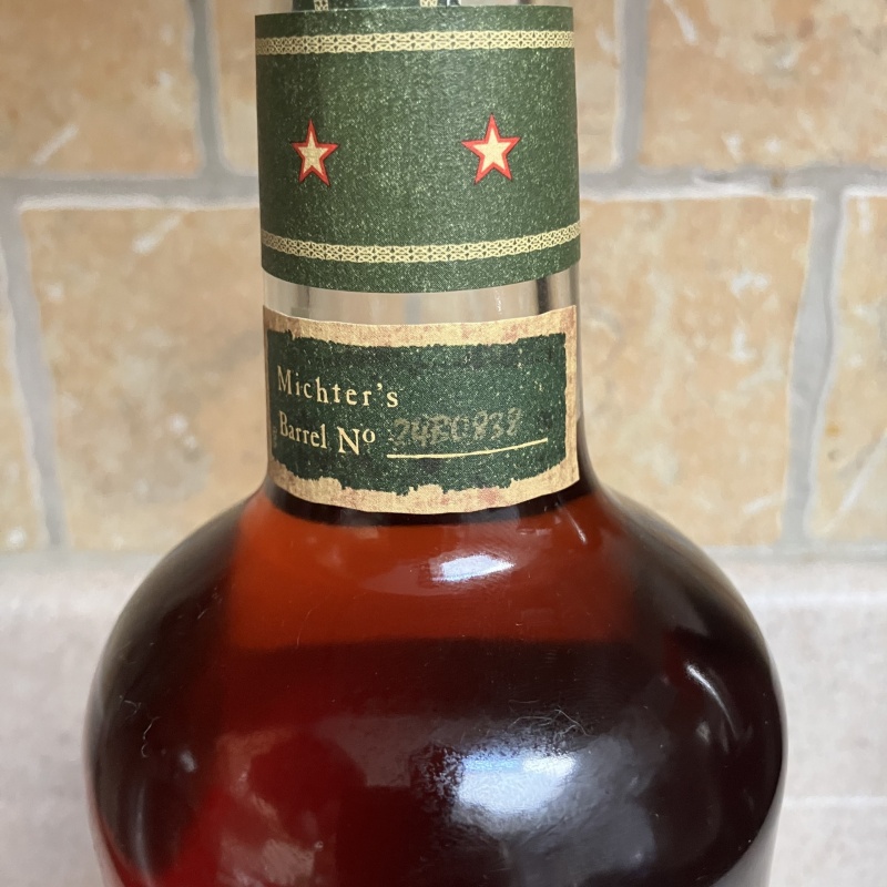 Michters Barrel Strength Rye