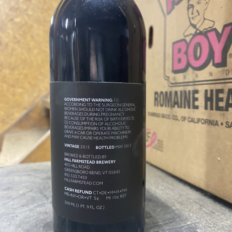 Hill Farmstead - Aaron 2017