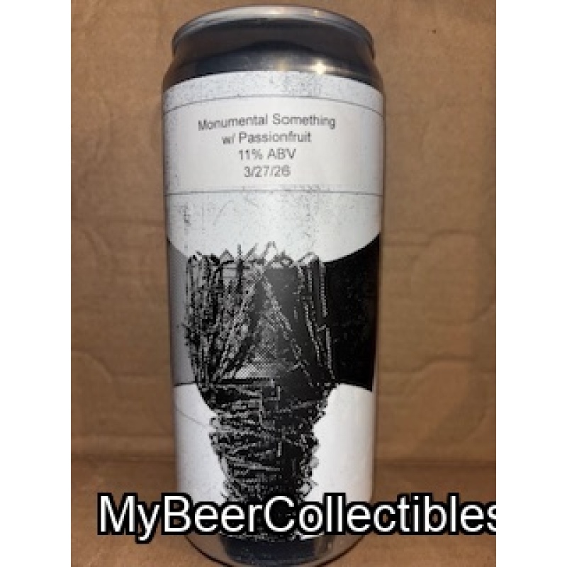 Fidens limited release Monumental Something w/ Passionfruit crowler