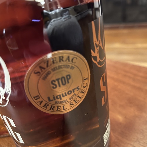 Stagg Store Pick Bourbon and Sazerac Rye