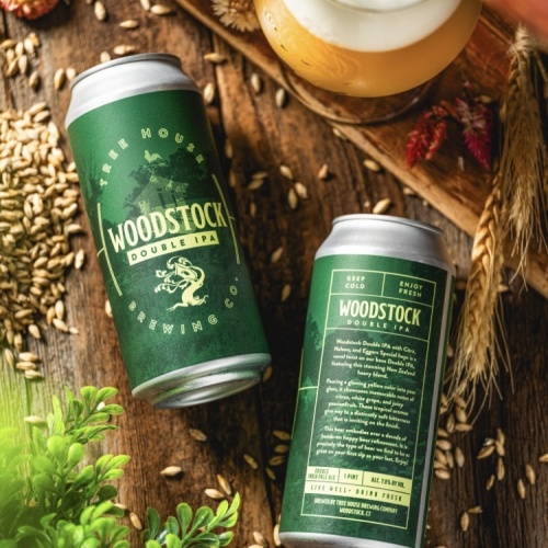 Tree House Woodstock DIPA w. Citra Nelson and Egger's (4-pack)