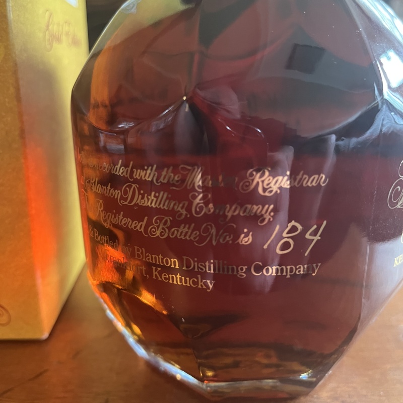 Blanton's Gold Bourbon