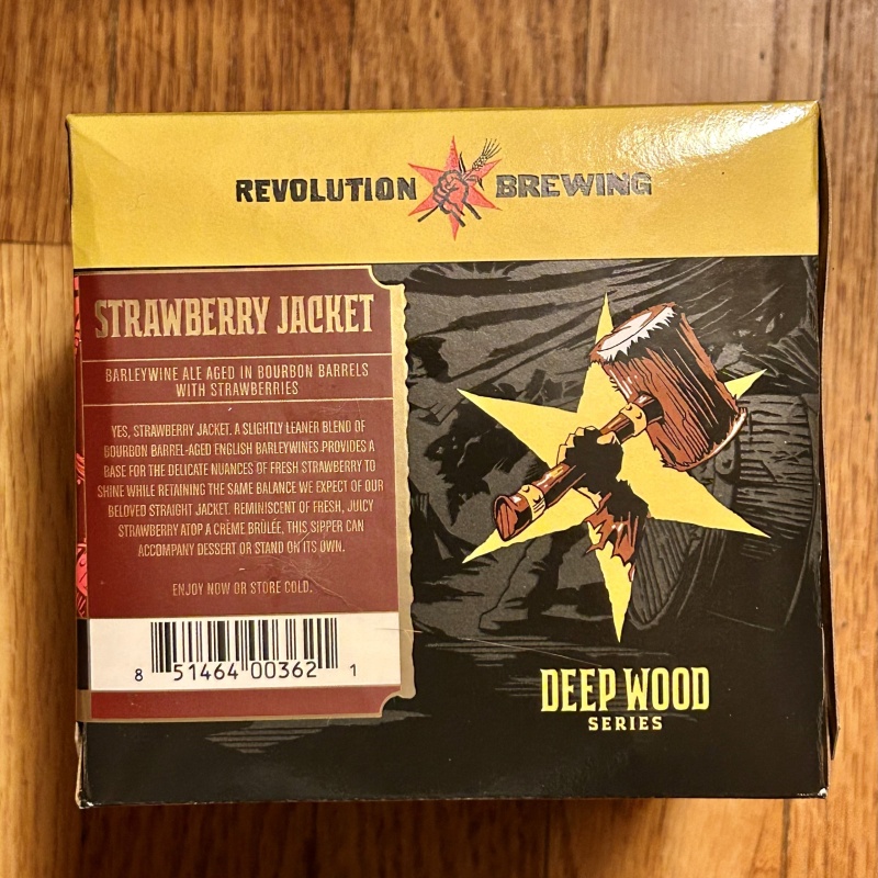 2025 Revolution Strawberry Jacket Four-Pack