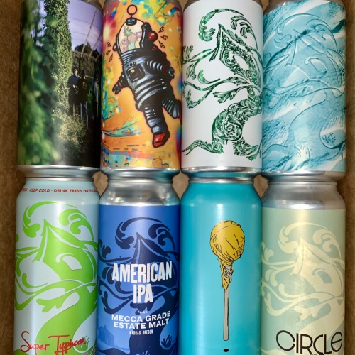 Tree House 8pk Very Green 10th Ann, Nelson Many Ways, Jjjjucieee Machine, Circle Of Life, Jewel Of The Sea, Super Treat, Super Typhoon, American IPA