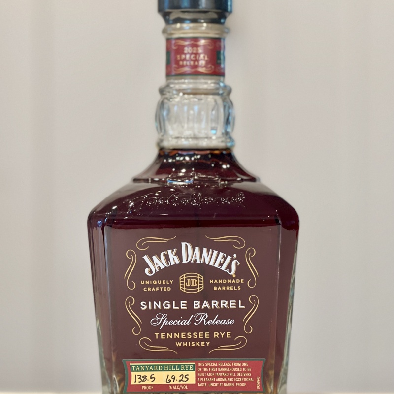 Jack Daniel's Tanyard Hill Single Barrel Rye