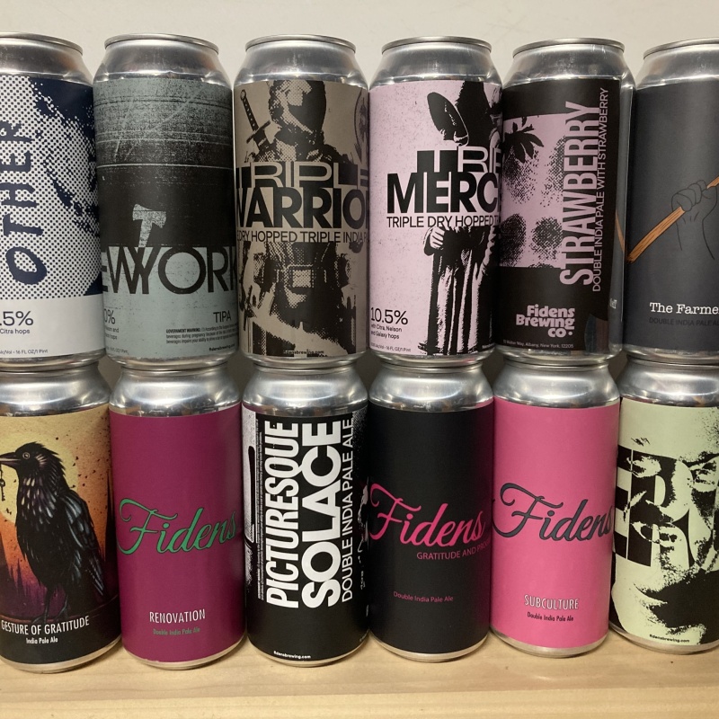 Fidens 12 pack with several triples