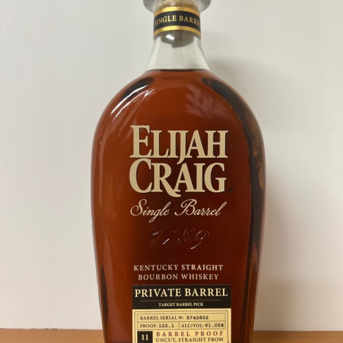 Elijah Craig Private Barrel - 11yr - 122.1 Proof - Target Barrel Pick