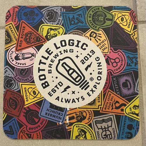 Bottle Logic Brewing - Set of (4) Coaster Set