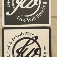 Free Will Brewing - Set of (2) Coaster Set