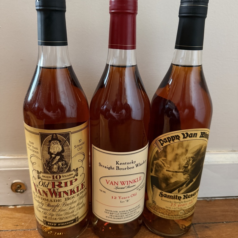 3 Bottle Van Winkle Value Pack