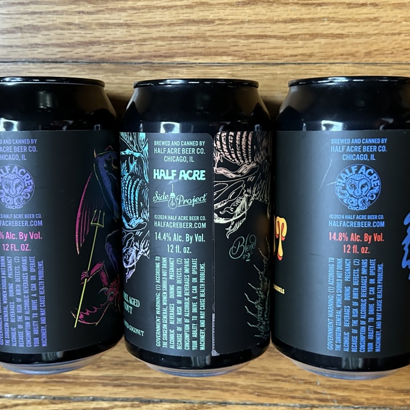 Half Acre Double Barrel Catch Hell,  Twin Chariot And Generational (Collab w/ Side Project)