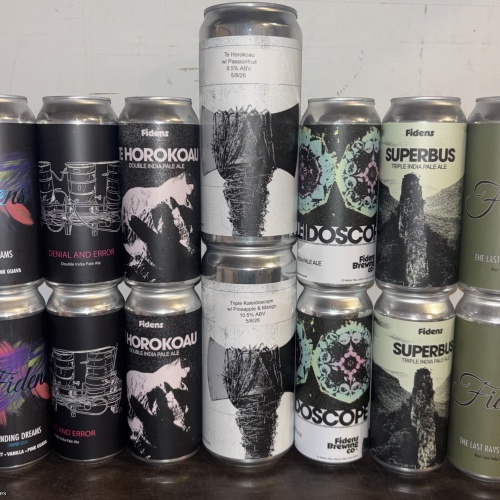 Fidens mixed 12 pack with 2 fruited crowlers