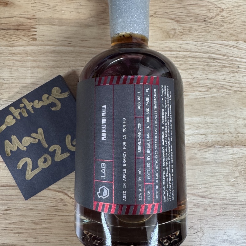 Brewlihan Apple Brandy DPV (member exclusive)