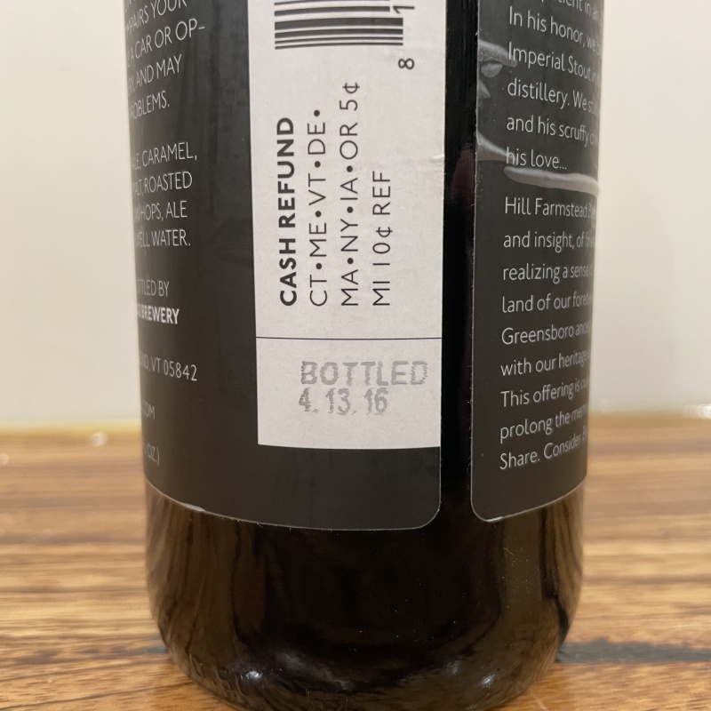 Hill Farmstead Damon 2016