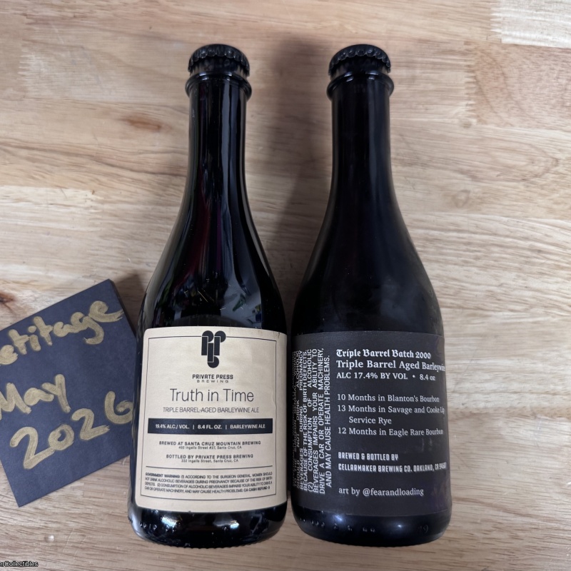 Triple Barrel Barleywine Set (Truth in Time + TB Batch 2000)