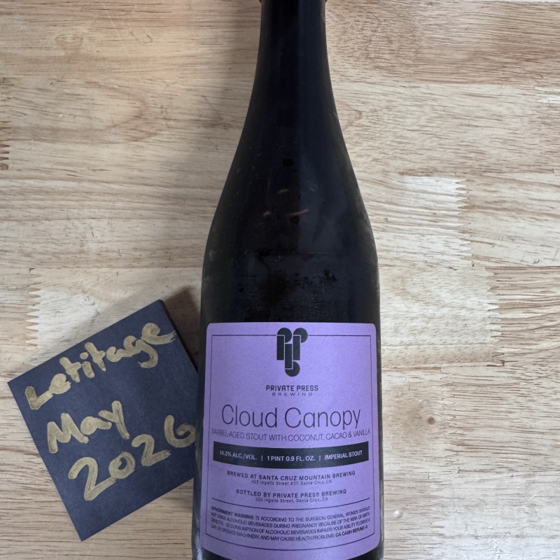 Private Press Cloud Canopy batch 2