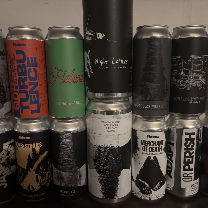 Fidens mixed 12 pack with crowler and Fallside crowler