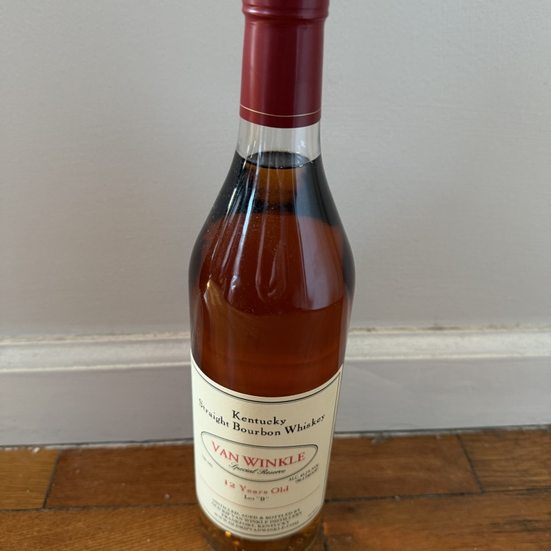 Van Winkle “Lot B” 12 Year 2025 release