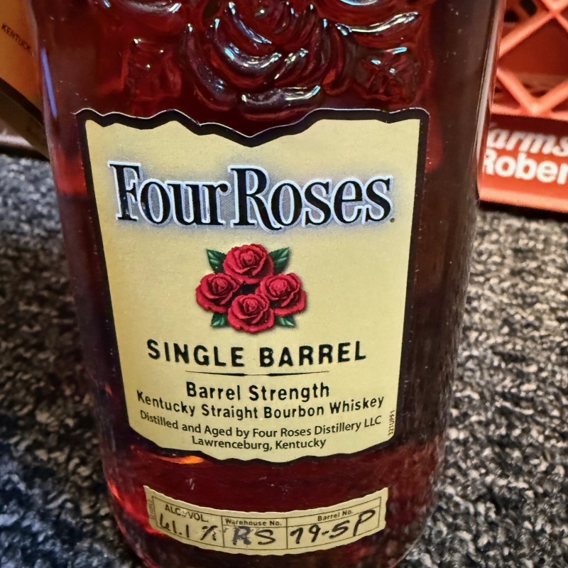 Four Roses Single Barrel Barrel Strength Store Pick OESF