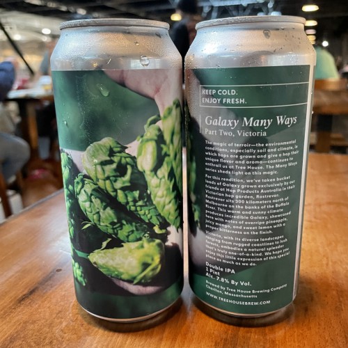 Tree House Brewing 2 * GALAXY MANY WAYS PART TWO - VICTORIA - 2 CANS 04/12/2014