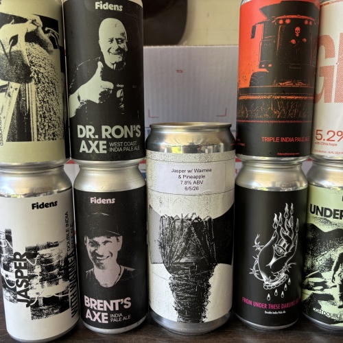 Fidens mixed 8 pack with fruited crowler