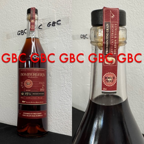Bomberger's PFG Precision Fine Grain Kentucky Straight Bourbon 750ml 2025