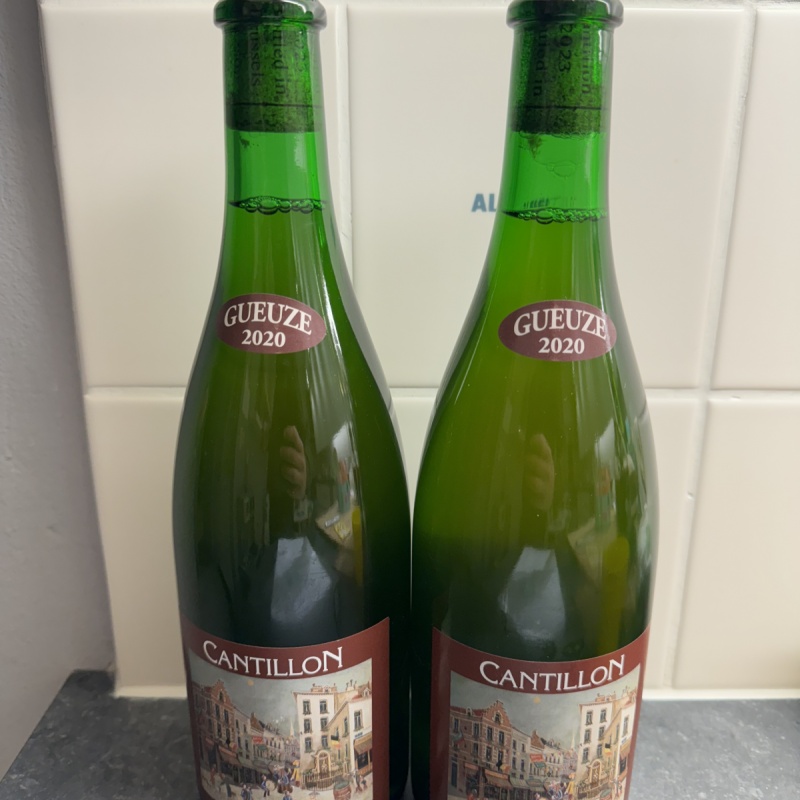 2 times Lou Pepe geuze 2020 Cantillon