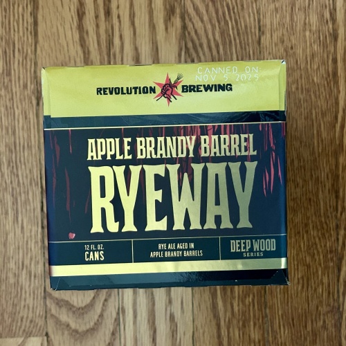Revolution 2025 Apple Brandy Ryeway Four-Pack