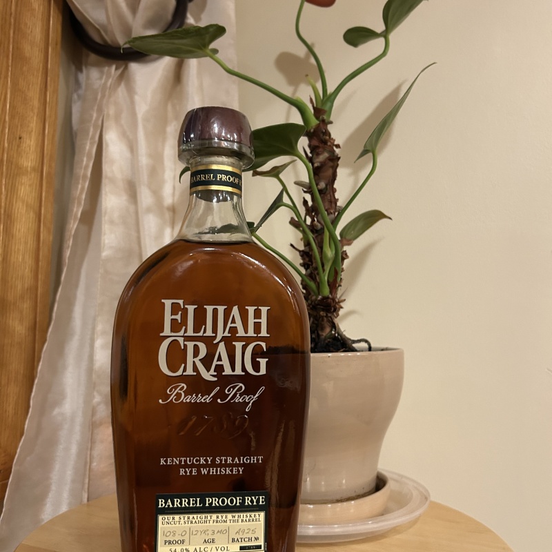 Elijah Craig Barrel Proof Rye