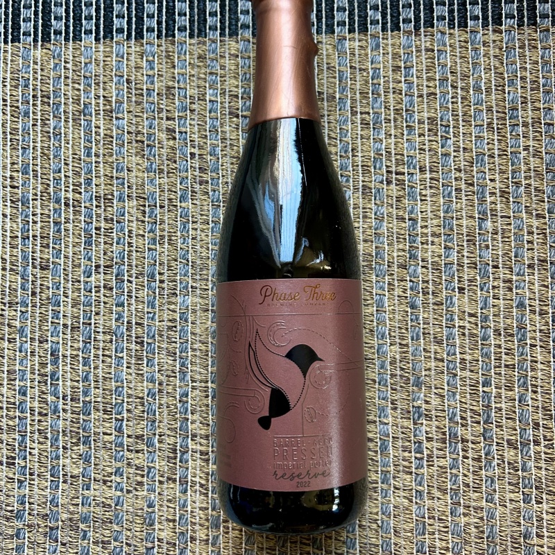 Phase Three Pressed Reserve BA 2022