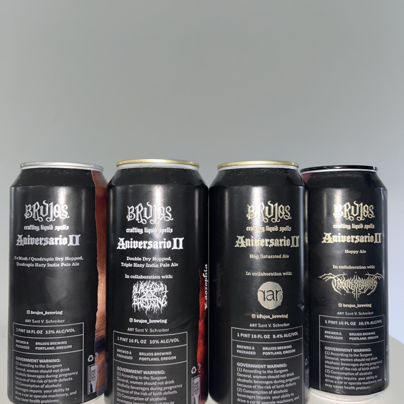 Brujos Aniversario II Mix 4-Pack