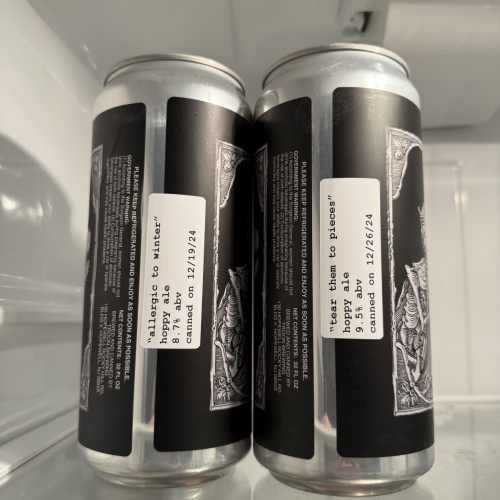 TROON ALLERGIC TO WINTER AND TEAR THEM TO PIECES HOPPY ALE